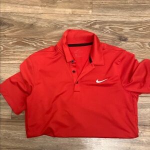 Nike Red Polo Shirt